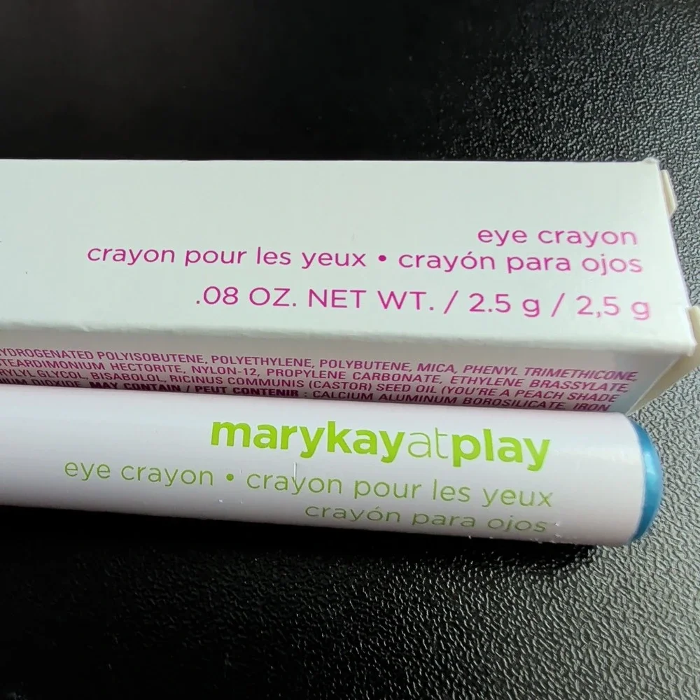 Mary Kay at Play Eye Crayon Teal Me More 069230 Blue Green Eyeshadow Pencil NEW